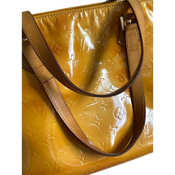 LOUIS VUITTON Monogram Vernis Houston Shoulder Tote Bag - Picture 7 of 16